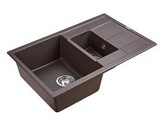 Мойка кварцевая FESTE, PM237850-CO, кофе 775х495мм, Paulmark