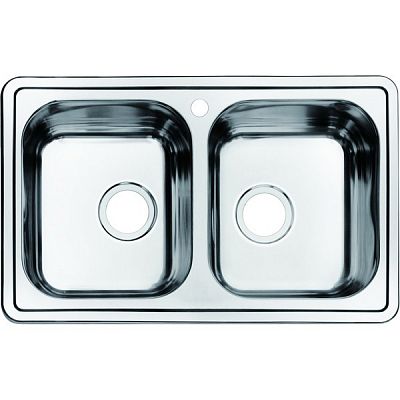 Мойка кухонная из нержавеющей стали IDDIS Strit (STR78P2i77) фото 1