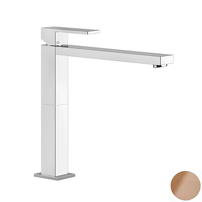 Смеситель Gessi Rettangolo 11924-708 шлифованная медь фото 1