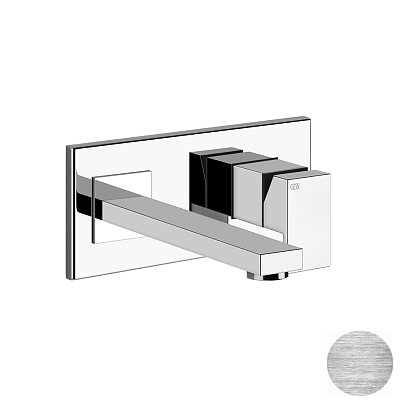 Смеситель Gessi Rettangolo 44836-707 шлифованный черный металл фото 1
