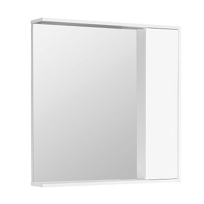 Зеркальный шкаф Aquaton Стоун 80 белый (1A228302SX010) фото 4