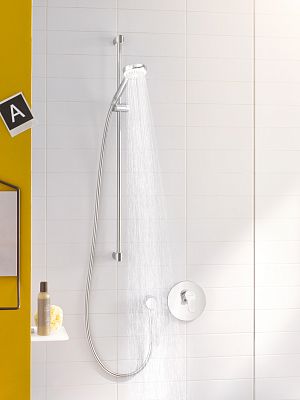 KLUDI PURE&EASY Встраиваемый смеситель для ванны и душа, внешняя монтажная часть, для 88011, арт. 376500565 фото 2