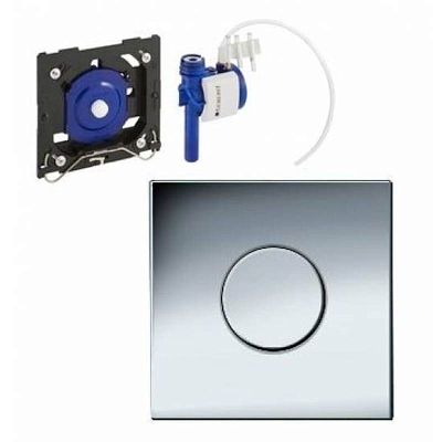 Ручной пневмопривод смыва Geberit Sigma 01 116.011.46.5 хром матовый фото 3