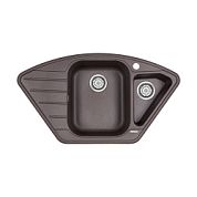 Мойка кварцевая WIESE, PM529050-CO, кофе, 890х490, Paulmark