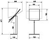 Зеркало Gessi Rettangolo Shower 20988-708 шлифованная медь фото 2