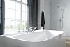 KLUDI ADLON Смеситель для ванны и душа на 4 отверстия, хрустальные рукоятки «Made with Swarovski® Elements», хром, арт. 5152405G5 фото 3