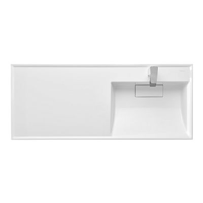 1A72243KLH010 раковина для стиральной машины АКВАТОН ЛОНДРИ 120 правая /16,2х120х50/ (белый) фото 3