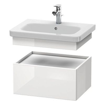 Тумба подвесная Duravit DuraStyle DS628002222 белый глянцевый фото 1