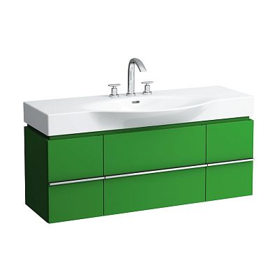 Тумба под раковину Laufen Case for Palace 4.0130.1.075.463.1 120 см, 1 ящик 2 двери, белый матовый, для 8.1170.4, 81270.4 фото 5