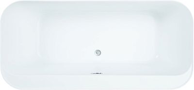 Акриловая ванна Allen Brau Infinity 1 170x80 2.21001.21 белый матовый фото 3