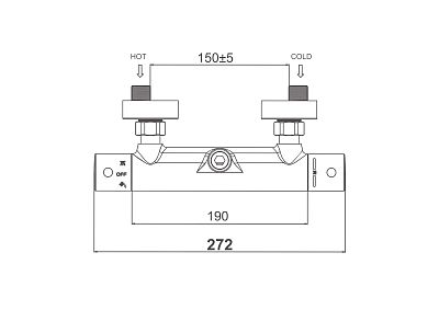 Смеситель для душа D&K Bayern Potsdam (DA2123101) фото 2