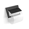 Бумагодержатель с крышкой двойн. (гориз.) (38041A-BP) фото 1