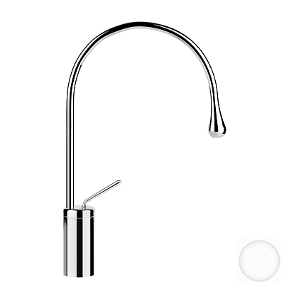 Смеситель Gessi Goccia 33605-279 белый фото 1