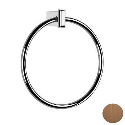 Полотенцедержатель Gessi Eleganza Accessories 46509-713  античная латунь фото 1