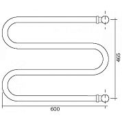 Полотенцесушитель Margaroli Vento 402 GO
