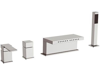 Смеситель Remer Qubica Q08 для ванны фото 1