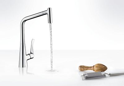 Смеситель Hansgrohe Metris 14820000 фото 3