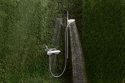 527109175 смеситель BALANCE для душа (белый/хром) фото 6