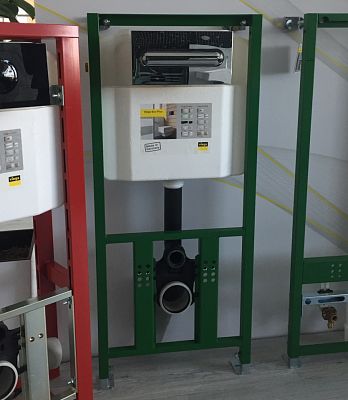 Инсталляция для подвесного унитаза Viega Eco Plus 606664 (снято с производства) фото 4