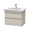Тумба подвесная Duravit DuraStyle DS648109191 серо-коричневый фото 1