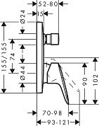 Смеситель Hansgrohe Logis 71405000