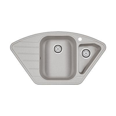 Мойка кварцевая WIESE, PM529050-GR, серый, 890х490, Paulmark фото 1