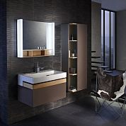 EXC9112-00 раковина TERRACE с подсветкой /100х49/ (бел)