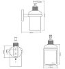 Дозатор для жидкого мыла Bemeta Alfa 102408022 фото 2