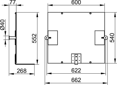 Зеркало откидное Keuco Plan Care 34986 172000 алюминий фото 3