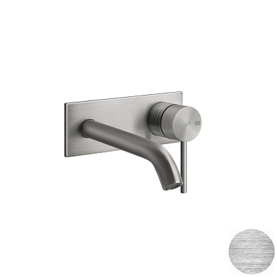 Смеситель Gessi Gessi316 Trame 54388-707 шлифованный черный металл фото 1