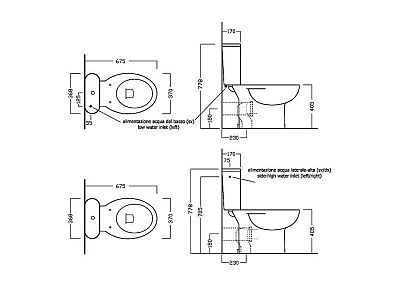 Унитаз напольный Hatria Erica Pro YXBQ01 фото 2