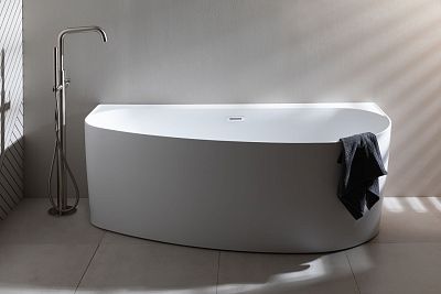 Смеситель для ванны с душем Allen Brau Priority 5.31008-BN (с внутренней частью) никель браш фото 8