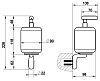Дозатор для жидкого мыла Gessi Goccia Accessories 38014-147 шлифованный хром фото 2