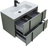 Тумба под раковину Allen Brau Reality 80 1.32005.CGM олива матовый фото 9