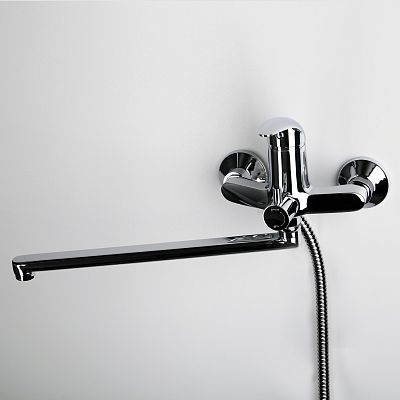 Isen 2602L Смеситель для ванны с длинным изливом фото 2