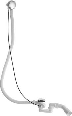 Комплект слива-перелива Duravit D-Code 790227000001000 хром фото 1