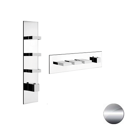Смеситель Gessi Rettangolo Wellness 43026-706 черный металл фото 1