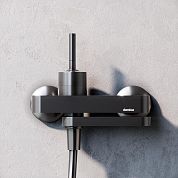 291000300 ARC смеситель для ванны/душа, поворотный излив (черный)