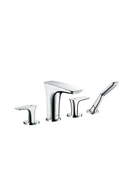 Смеситель на край ванны Hansgrohe PuraVida 15446000 хром фото 1