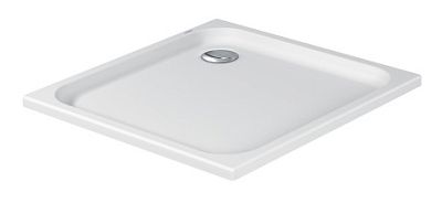 Душевой поддон Duravit D-Code 720102000000000 квадратный, белый фото 1