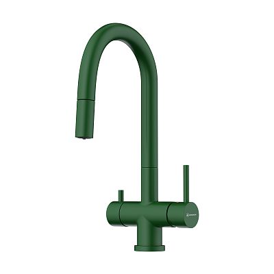 Omoikiri Akita-S-RG латунь/royal green фото 1
