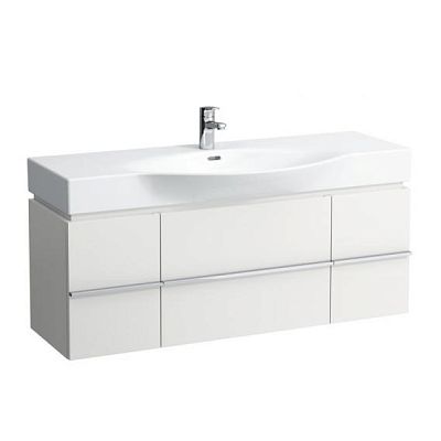 Тумба под раковину Laufen Case for Palace 4.0130.2.075.463.R 120 см, 2 ящика, 2 дверцы, белый матовый, для 8.1170.4, 81270.4 фото 1