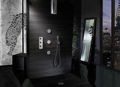 Ручной душ BOSSINI ZEN B00250.073 Чёрный матовый фото 5