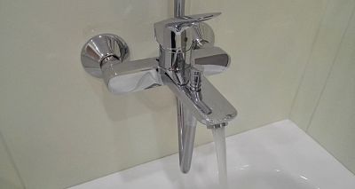 Смеситель для ванны Hansgrohe Logis loop 71244000 хром фото 5