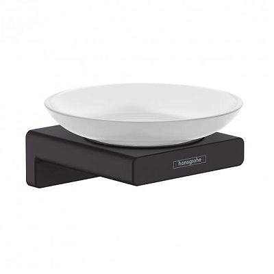 Мыльница HANSGROHE AddStoris 41746670 Чёрный матовый фото 1