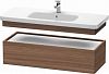 Тумба подвесная Duravit DuraStyle DS628307979 орех натуральный фото 1