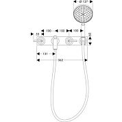 Смеситель Hansgrohe Axor Citterio 39442000