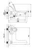 Смеситель для ванны D&K Venice Baciano (DA1033256) фото 5