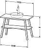 Напольная тумба Duravit Cape Cod CC953207777 винтажный дуб фото 2