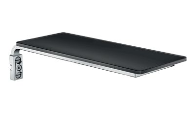 Мыльница HANSGROHE Casetta E 26511600 цвет Чёрный/Хром фото 1